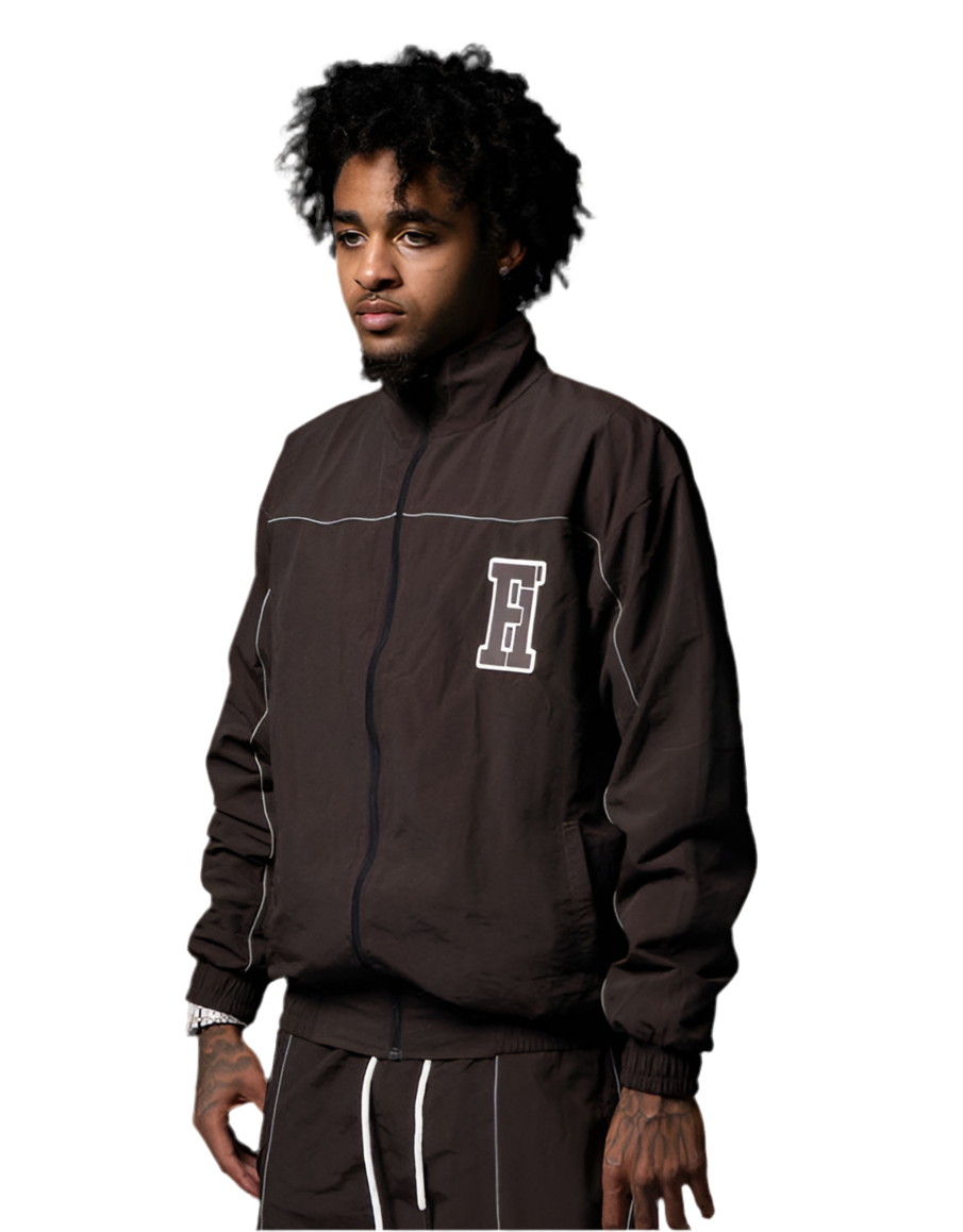 Essential Windbreaker Jacket Brown