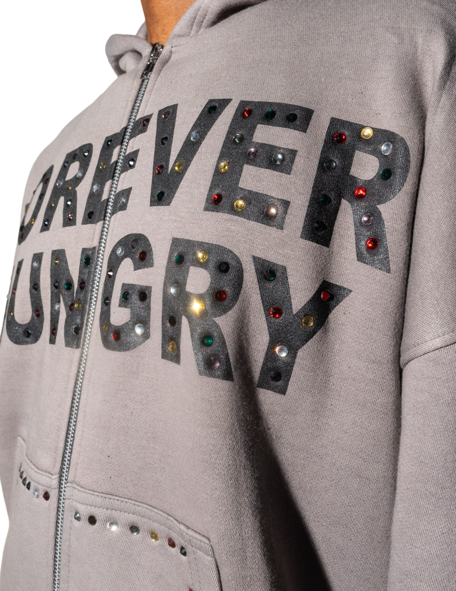 GREY GEMSTONE JACKET
