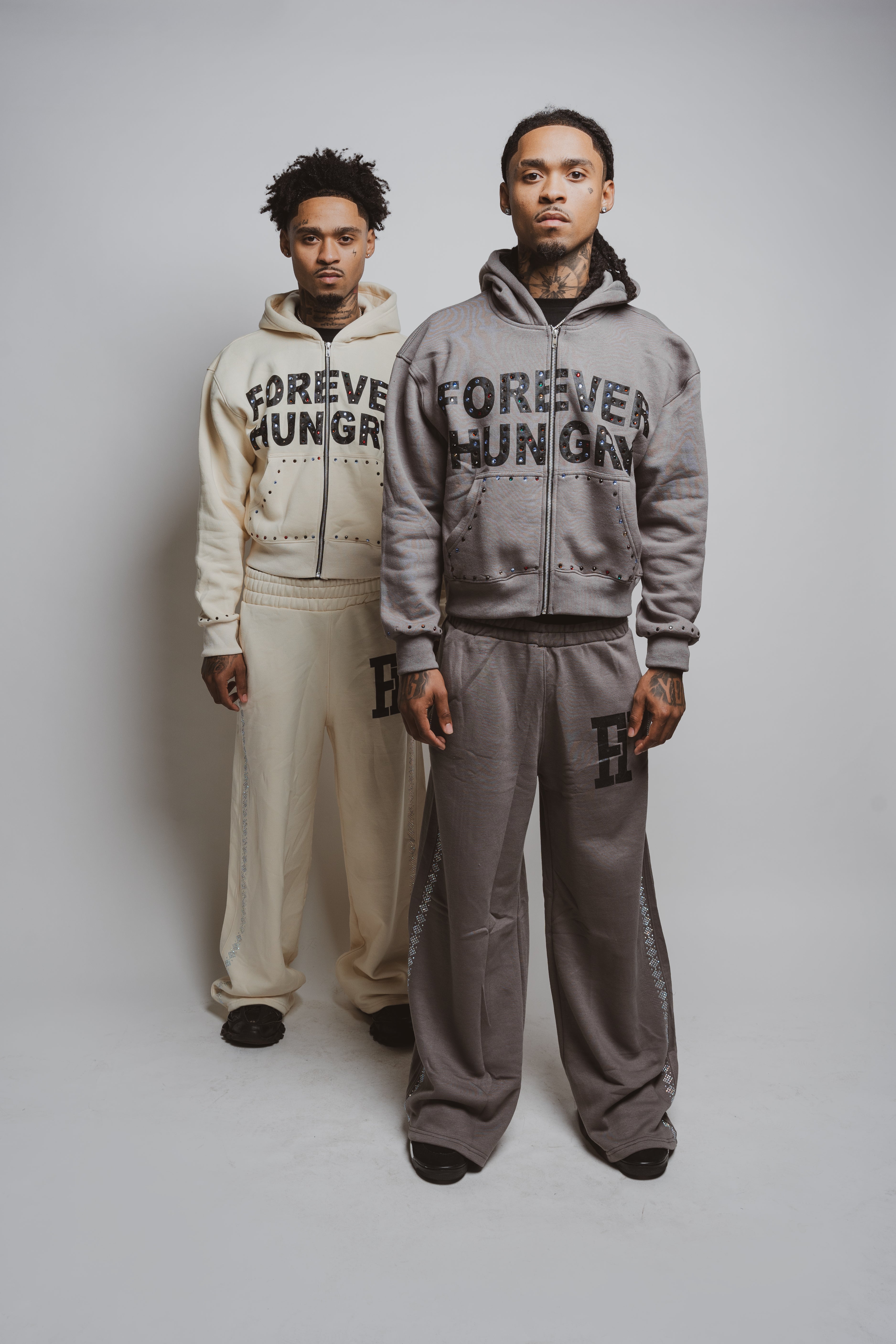 Gemstone Tracksuit Crème