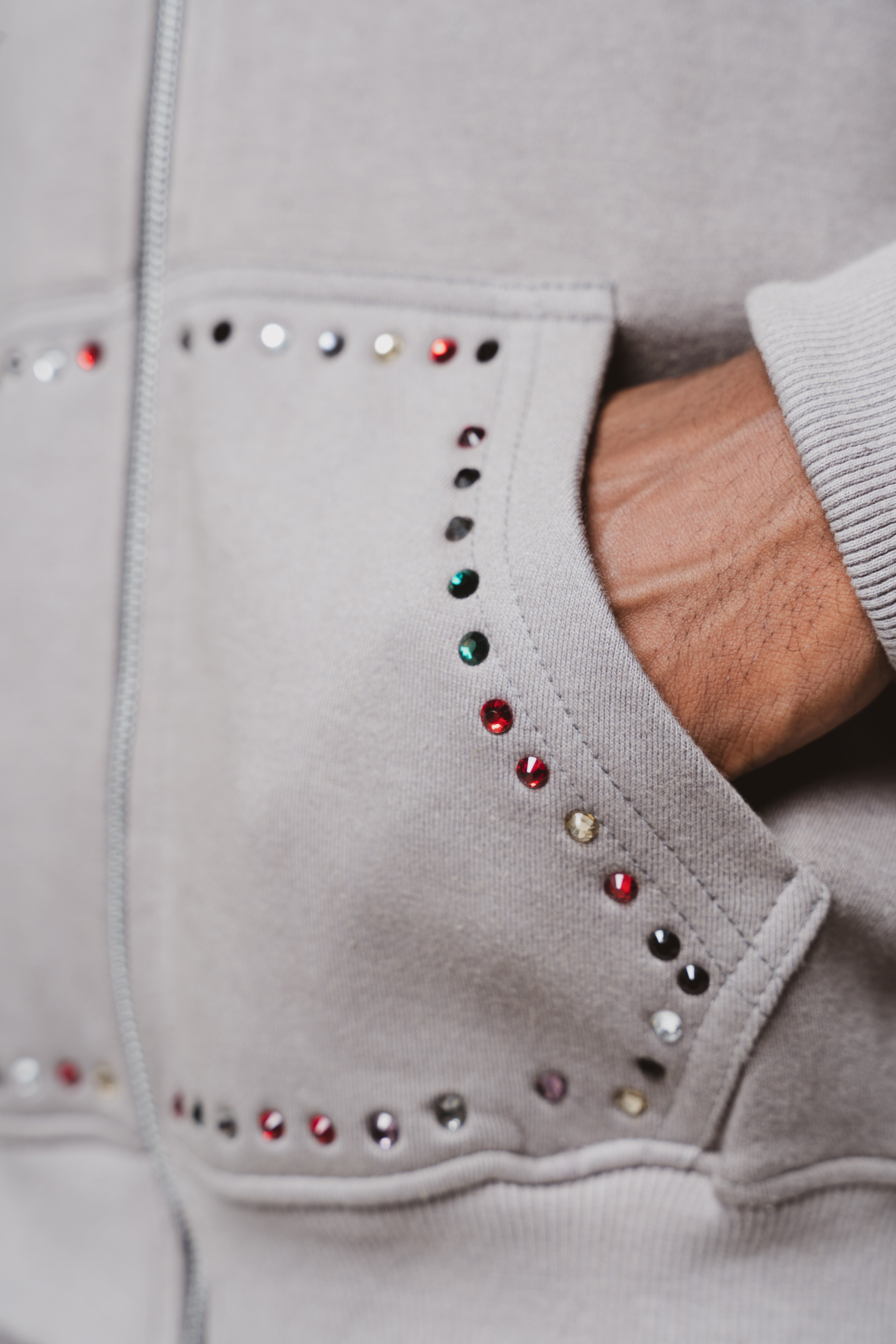 Gemstone Tracksuit Grey